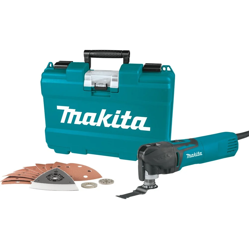 Factory Reconditioned Makita 120V 3 Amp Variable Speed Corded Oscillating Multi-Tool Kit