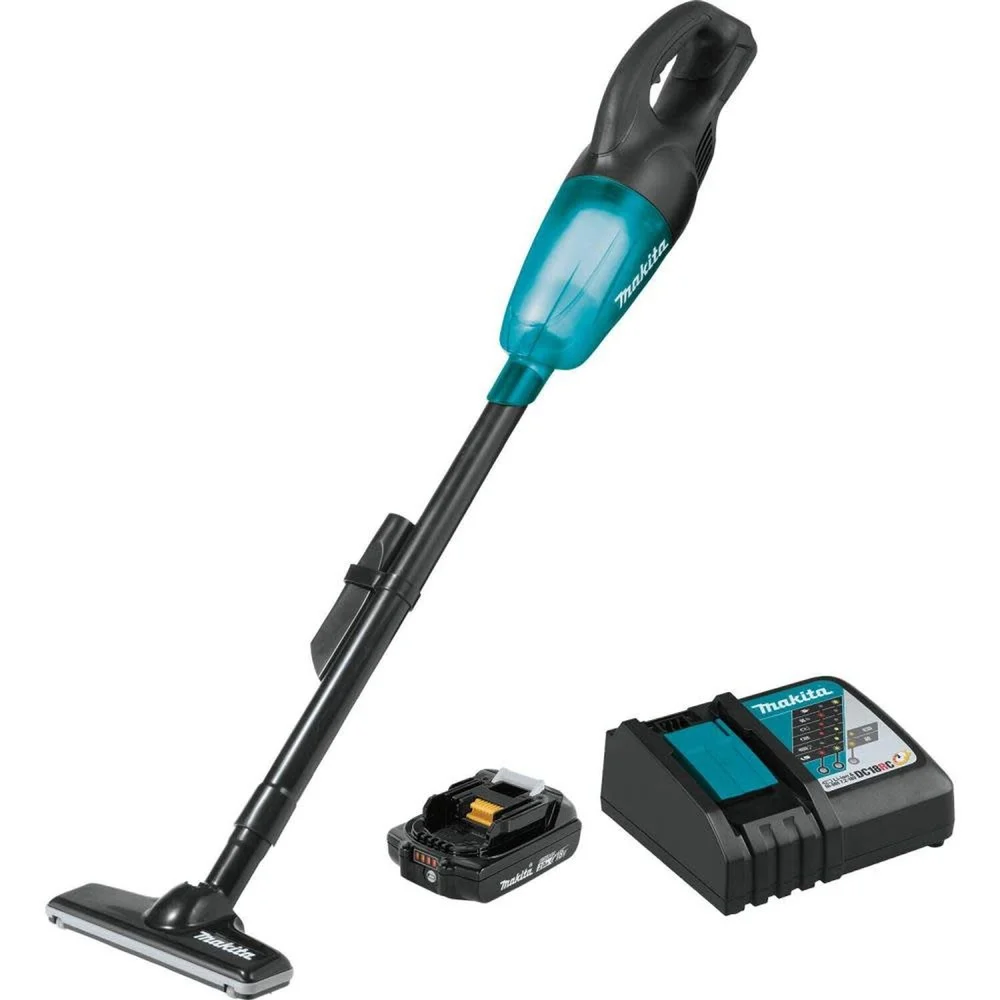 Factory Reconditioned Makita 18V LXT Lithium-Ion Compact Cordless Vacuum Kit (2 Ah)
