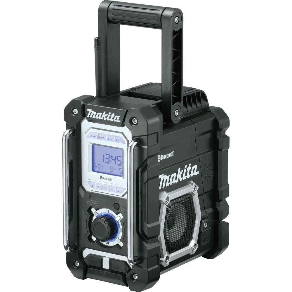 Factory Reconditioned Makita XRM06B-R 18V LXT/12V max CXT Lithium‑Ion Cordless/Corded Bluetooth Job Site Radio (Tool Only)