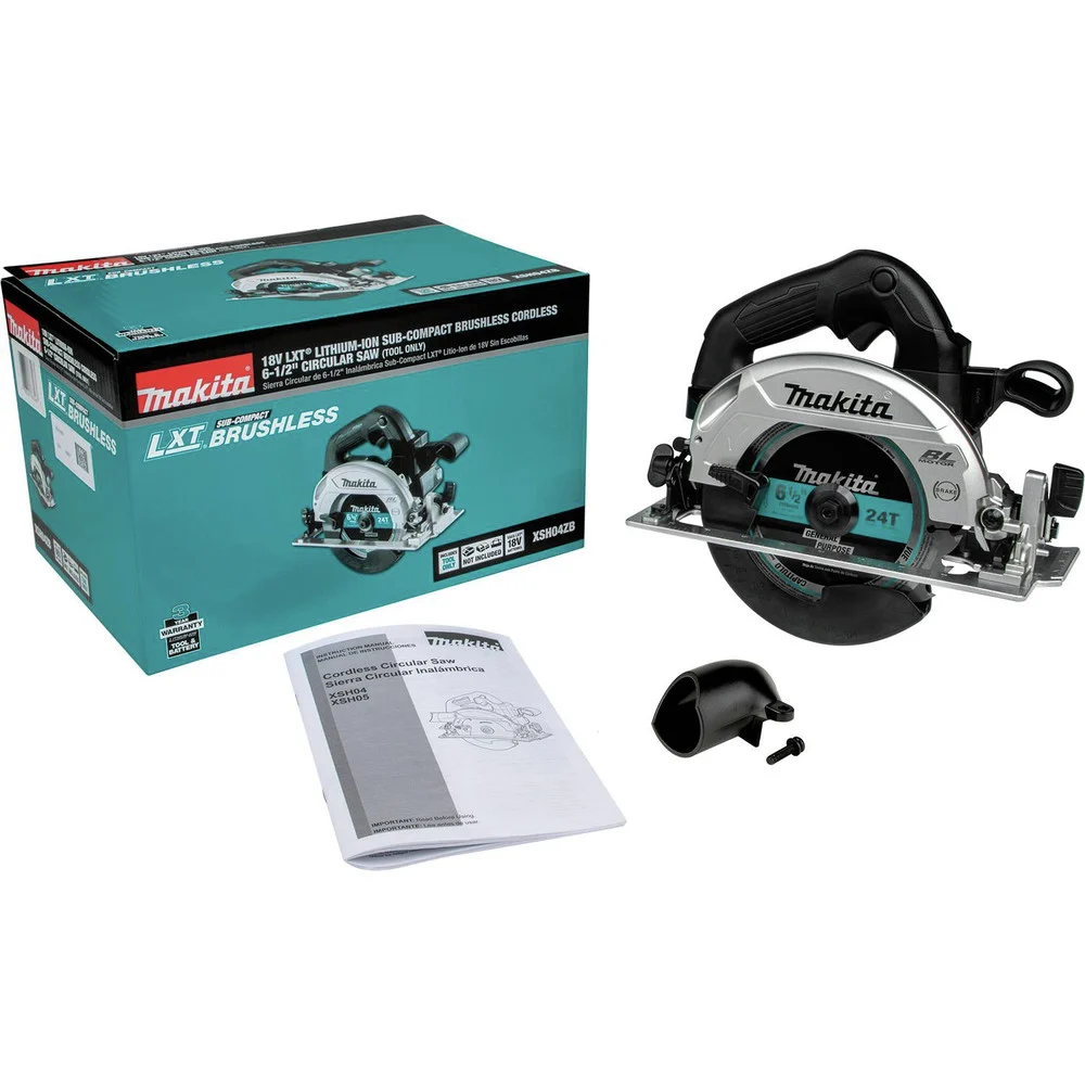 Factory Reconditioned Makita 18V LXT Li-Ion Sub-Compact Brushless Cordless 6-1/2 in. Circular Saw (Tool Only)