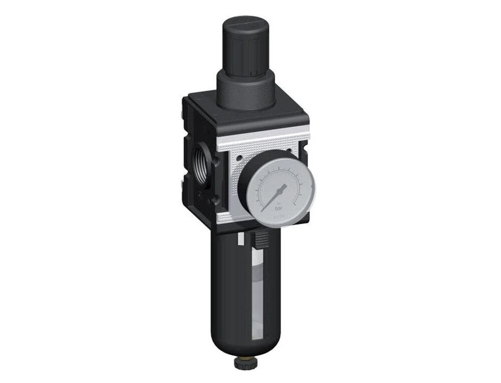 Filter-Regulator G1'' 12000 l/min 0.5-16.0bar/7-232psi Auto Polycarbonate Multifix 4