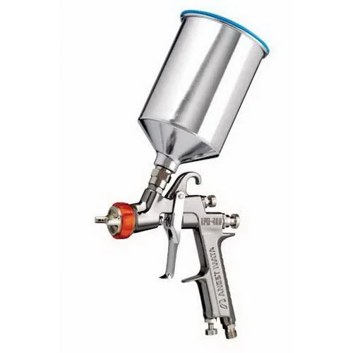 ANEST IWATA 5672 LPH400-LVX Extreme Series HVLP Gravity Feed Spray Gun with Cup, 1.4 mm Nozzle, 700 mL