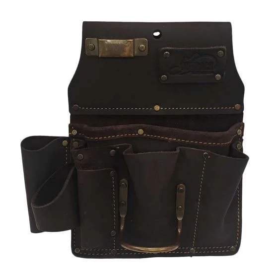 OX Pro Drywaller's Tool Pouch, Oil-Tanned Leather