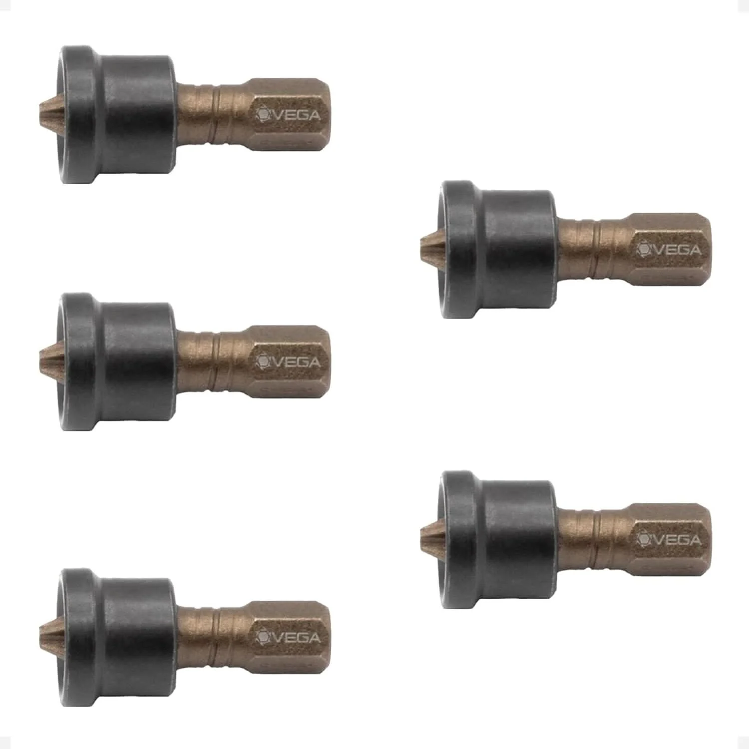 Vega P128P2C Impactech Phillips #2 Insert Drywall Indenter Bit, 1 in. (100-Pack)