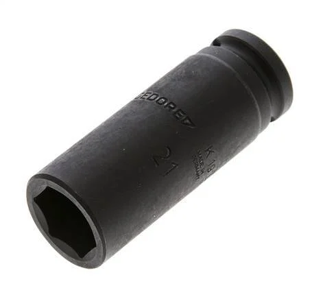 82mm Power Socket Insert For 21 mm Hexagonal Screws Square Drive 1/2" (12.5 mm)