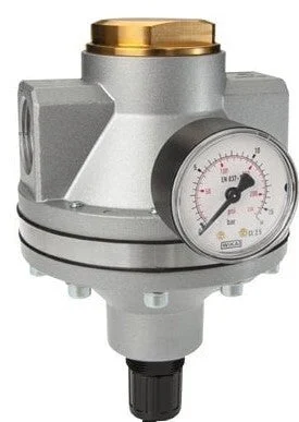 Pressure Regulator G1'' 15000 l/min 0.5-10.0bar/7-145psi Aluminium 40bar/580psi Cylinder Lock Standard 5