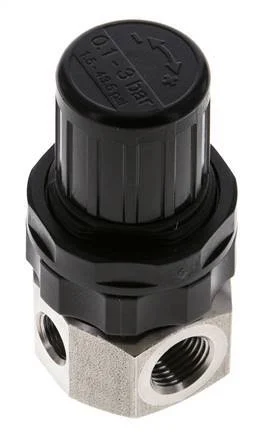 Pressure Regulator G1/4'' 320 l/min 0.5-3.0bar/7-44psi Stainless Steel