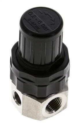 Pressure Regulator G1/4'' 320 l/min 0.5-6.0bar/7-87psi Stainless Steel