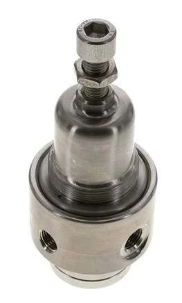 Pressure Regulator G1/4'' 700 l/min 0.5-8.0bar/7-116psi Stainless Steel Aggressive Gasses