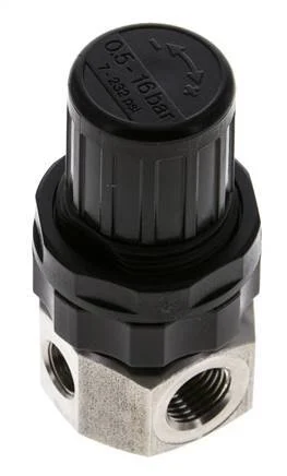 Pressure Regulator G1/4'' 320 l/min 0.5-16.0bar/7-232psi Stainless Steel