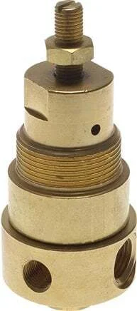 Pressure Regulator G1/4'' 330 l/min 0.5-5.0bar/7-72psi Brass CO2