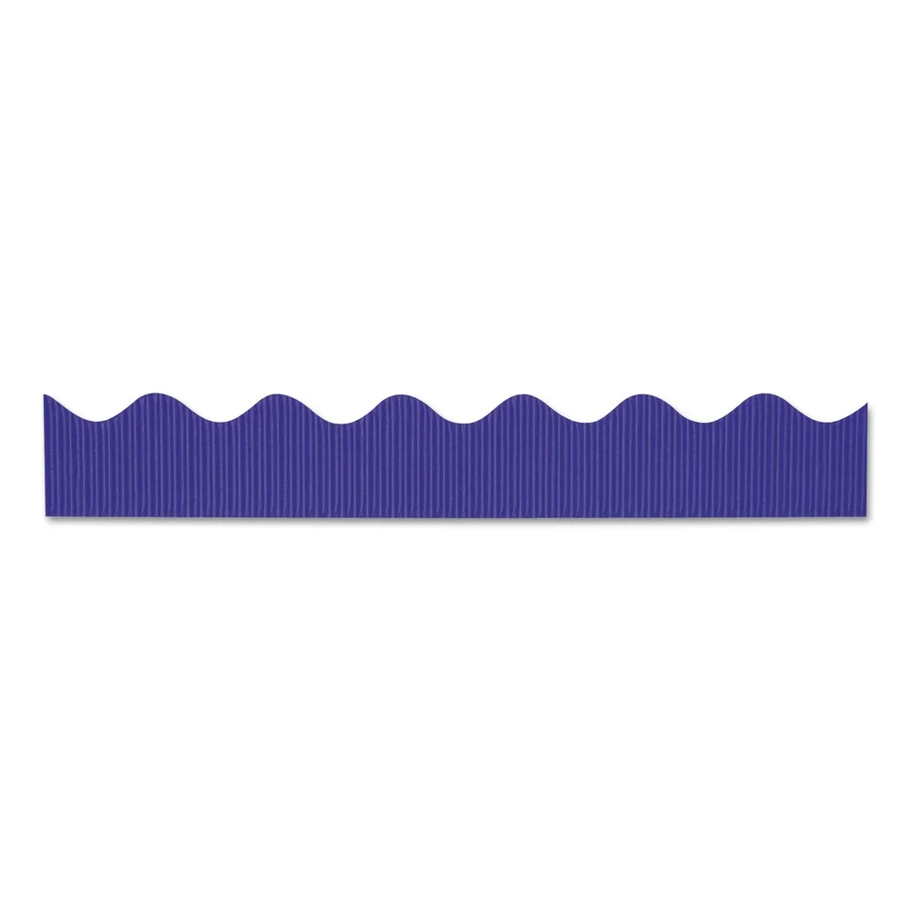 Pacon 2.25 in. x 50 ft. Bordette Decorative Border - Royal Blue (1-Roll)
