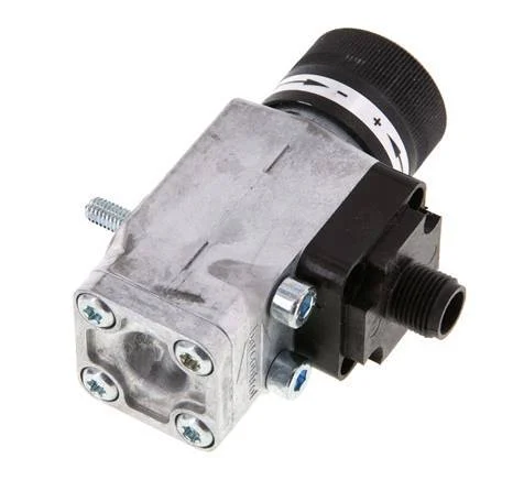 0.2 to 2bar SPDT Zinc Die-Cast Pressure Switch Flange 250VAC 4-pin M12 Connector