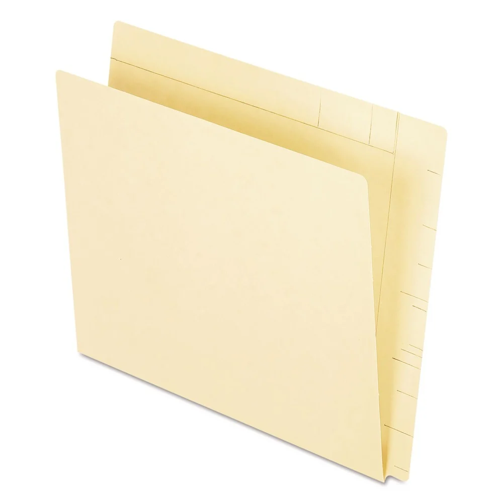 Pendaflex 0.75 in. Straight Tabs Expansion Manila Conversion Folders - Letter Size, Manila (100/Box)