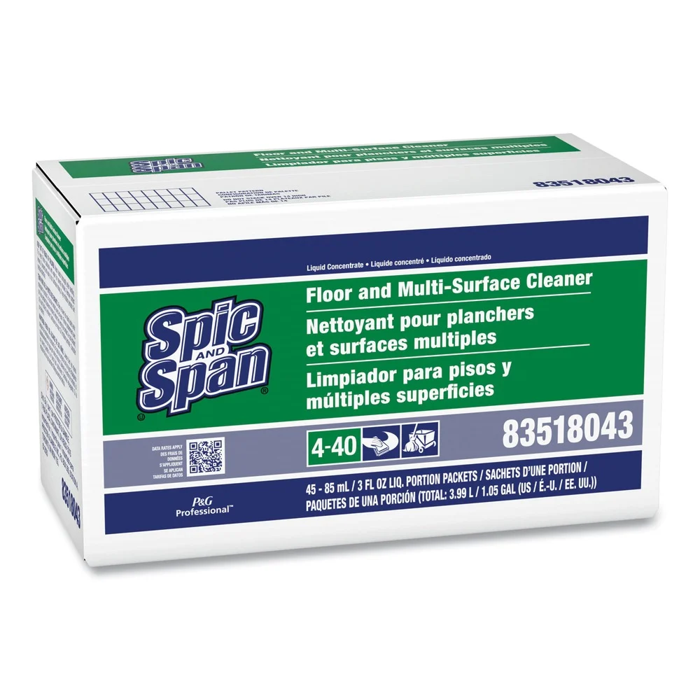 Spic and Span 3 oz. Packet Liquid Floor Cleaner (45/Carton)