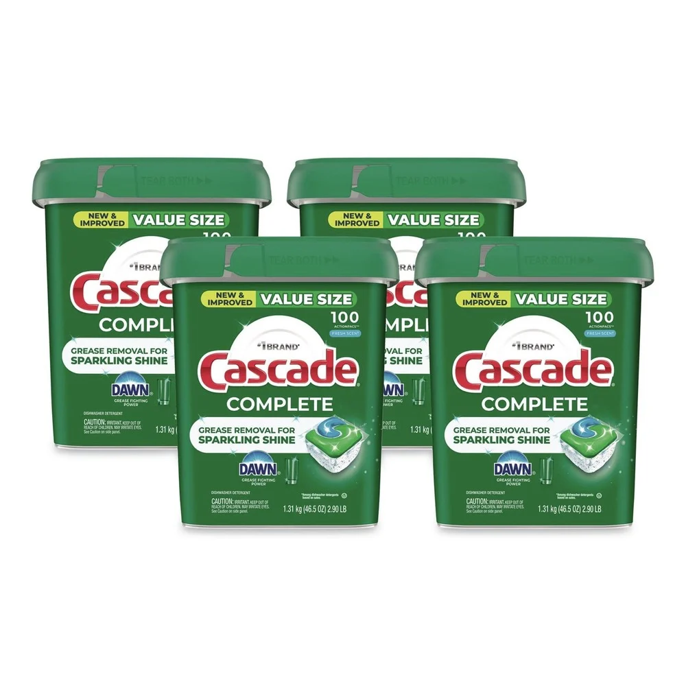 Cascade Complete ActionPacs - Fresh Scent (30/Carton)