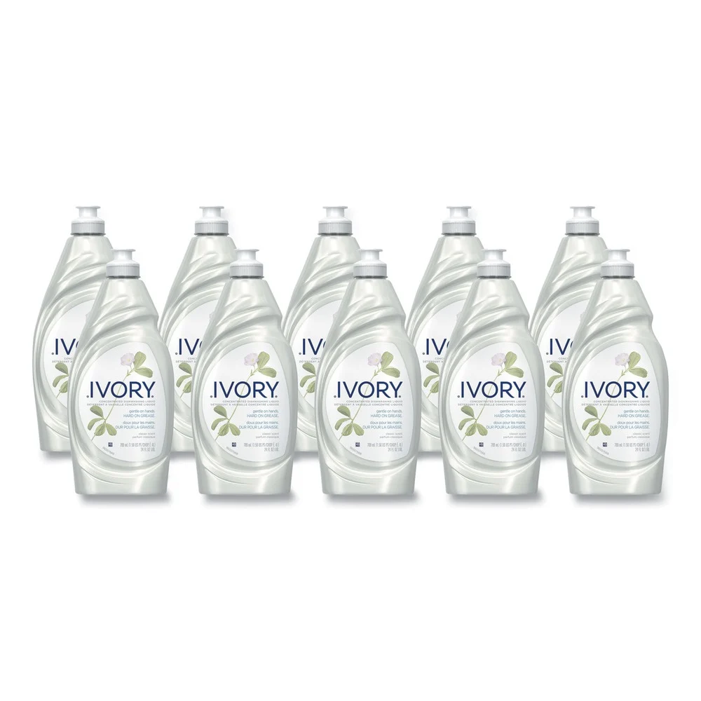 Ivory 25574 24 oz. Bottle Dish Detergent - Classic Scent (10/Carton)