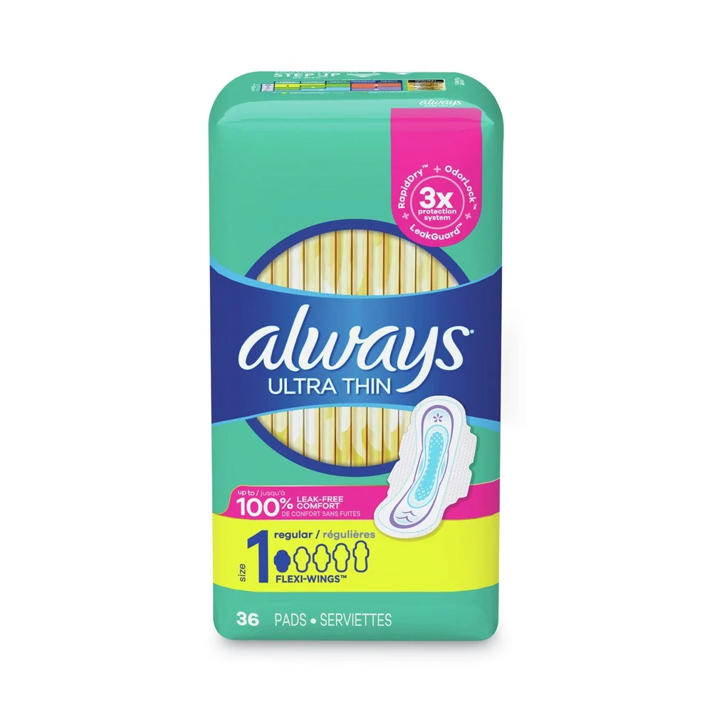 Always Regular Ultra Thin Pads (36/Pack)