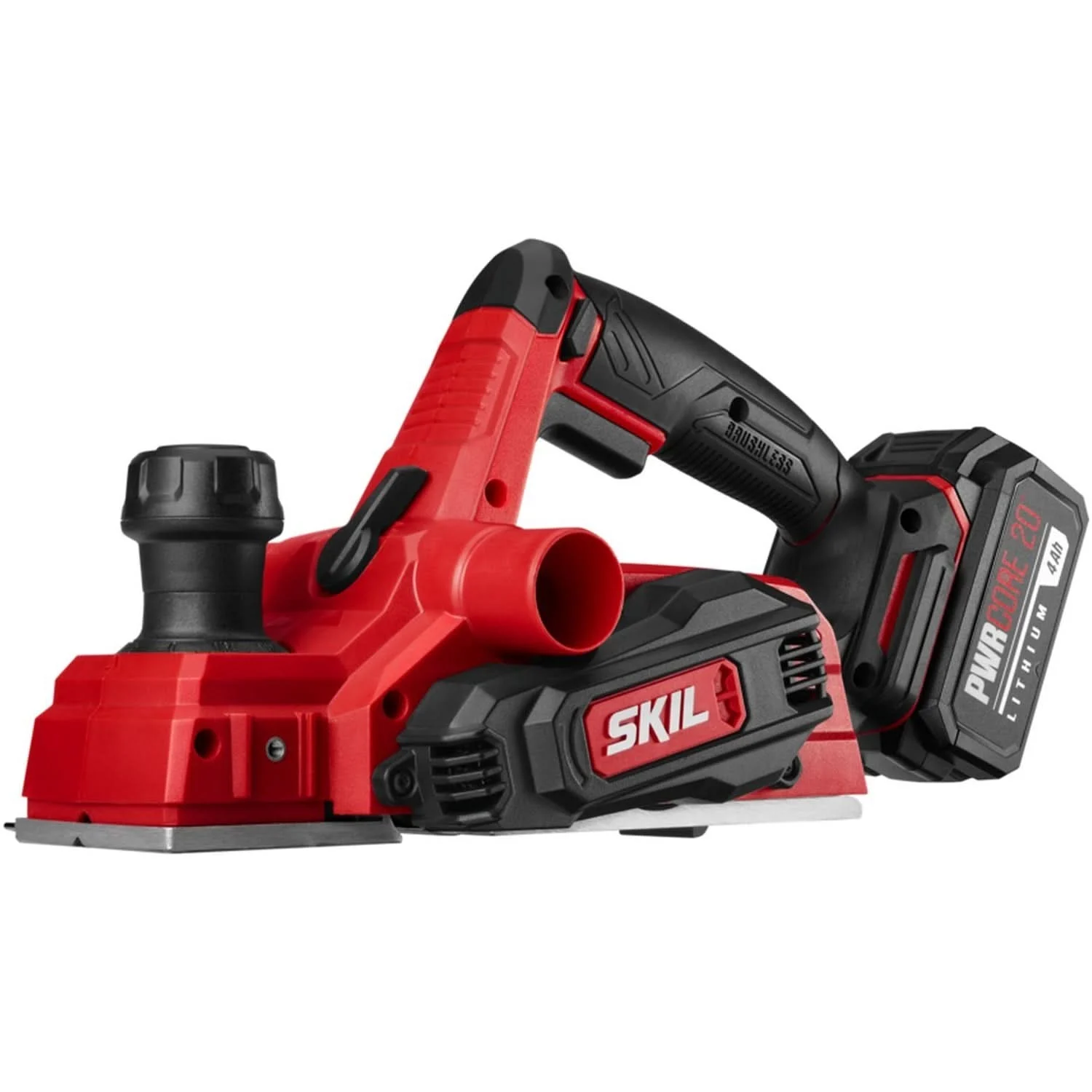 SKIL PL5938-1A PWRCore 20 Brushless 20V 3-1/4" Planer Kit with 4.0Ah Battery and PWR JUMP Charger