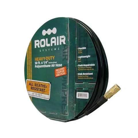 Rolair 3850NOODLE 3/8" x 50' Hybrid Air Hose