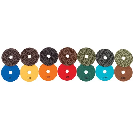 Diamond Vantage 5" Premium Polishing Pad, 200 Grit