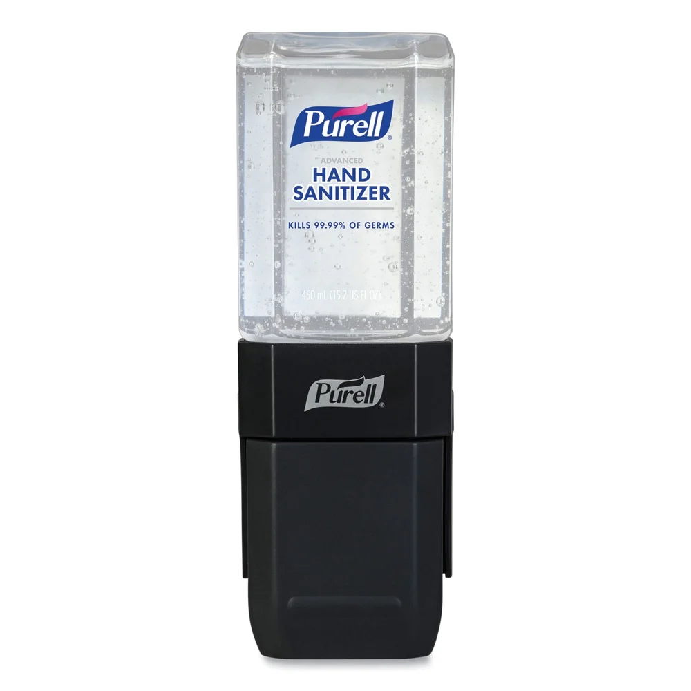 PURELL 4424-D6 450 ml 3.12 in. x 5.88 in. x 5.81 in. ES1 Hand Sanitizer Dispenser Starter Kit - Graphite (6/Carton)