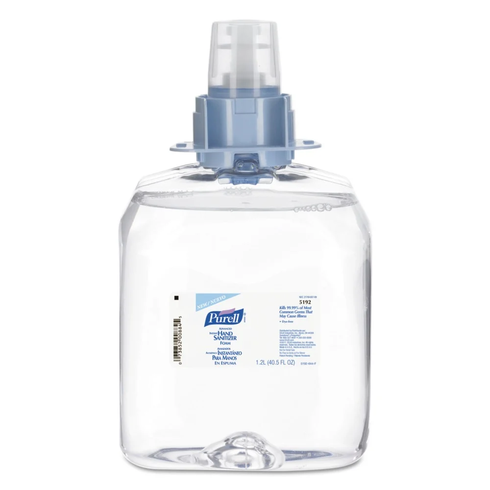 PURELL 1,200 mL Refill Advanced Hand Sanitizer Foam For CS4 and FMX-12 Dispensers - Unscented