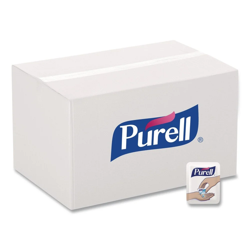 PURELL 1.2 mL Advanced Single-Use Gel Hand Sanitizer Packet - Fragrance-Free (2000/Carton)