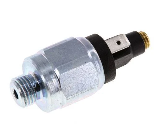 1 to 10bar NO Steel Pressure Switch G1/4'' 42VAC Flat Connector