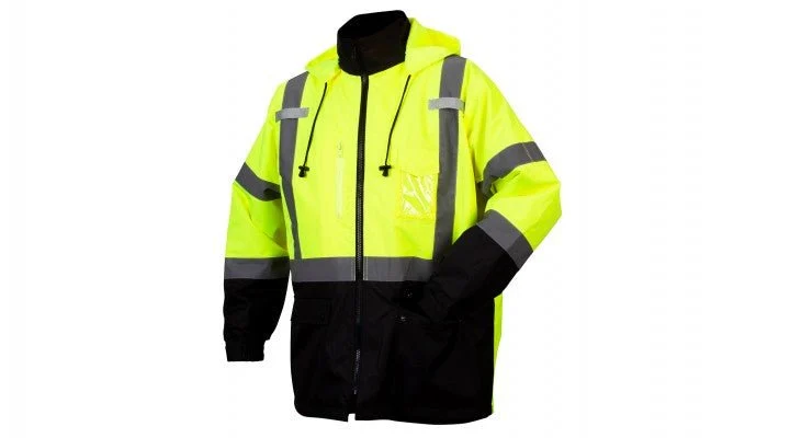Pyramex Hi-Vis Class 3 Lime & Orange Parkas - RP31 Series
