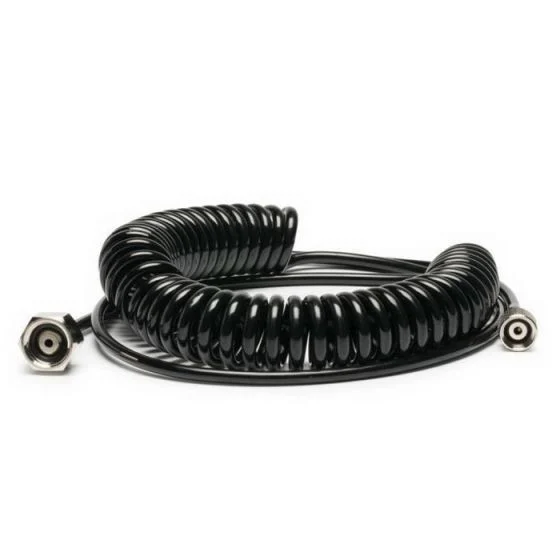 ANEST IWATA 4132 Cobra Coil Air Hose with Fitting, 10 ft L, 1/4 in Compression,