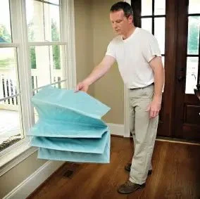 Quick Drop™ Folding Mat Drop Cloth - Pack of 4