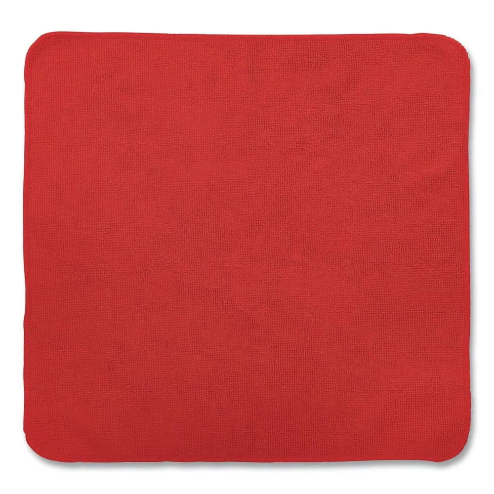 Rubbermaid Commercial 16 in. x 16 in. Microfiber Cleaning Cloths - Pink (24/Pack)