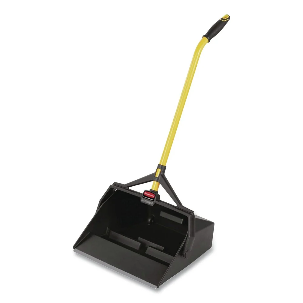Rubbermaid Commercial Maximizer 29 in. x 16.90 in. x 12 in. Wet/Dry Debris Pan with Hanger Bracket - Yellow