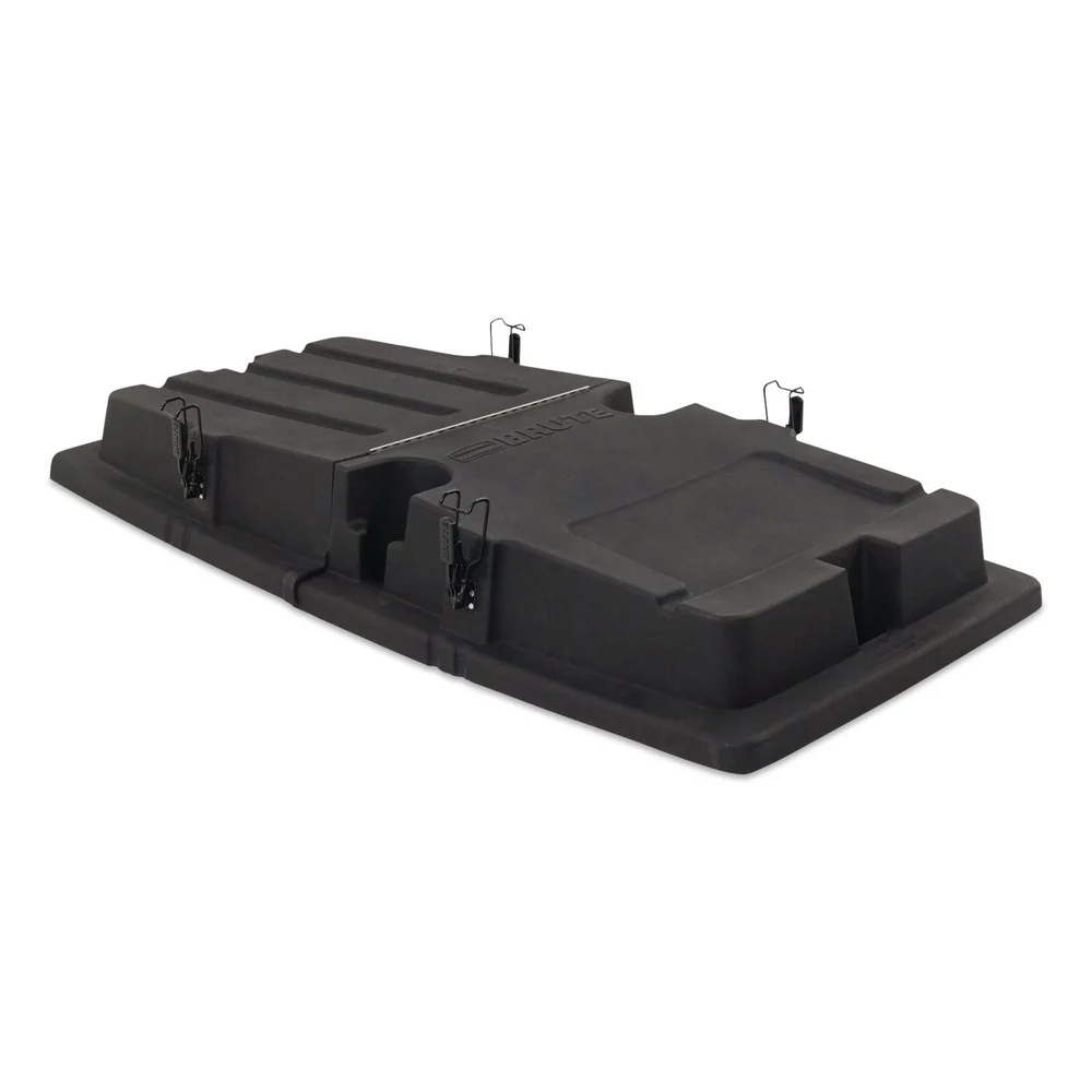 Rubbermaid Commercial BRUTE 35.01 in. x 70.7 in. x 9.5 in. Rotomolded Tilt Truck Lid - Black