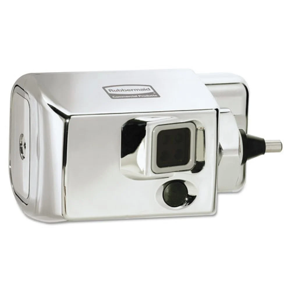 Rubbermaid Commercial Auto Flush Side-Mount Toilet Flushing System - Polished Chrome