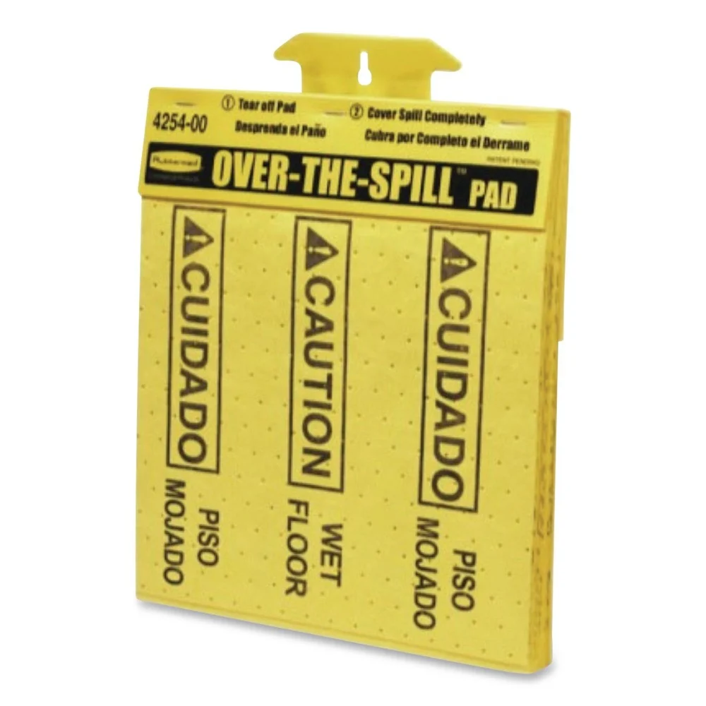 Rubbermaid Commercial 16.5 in. x 14 in. 12 oz. Over-The-Spill Pad Tablet (22/Pack)
