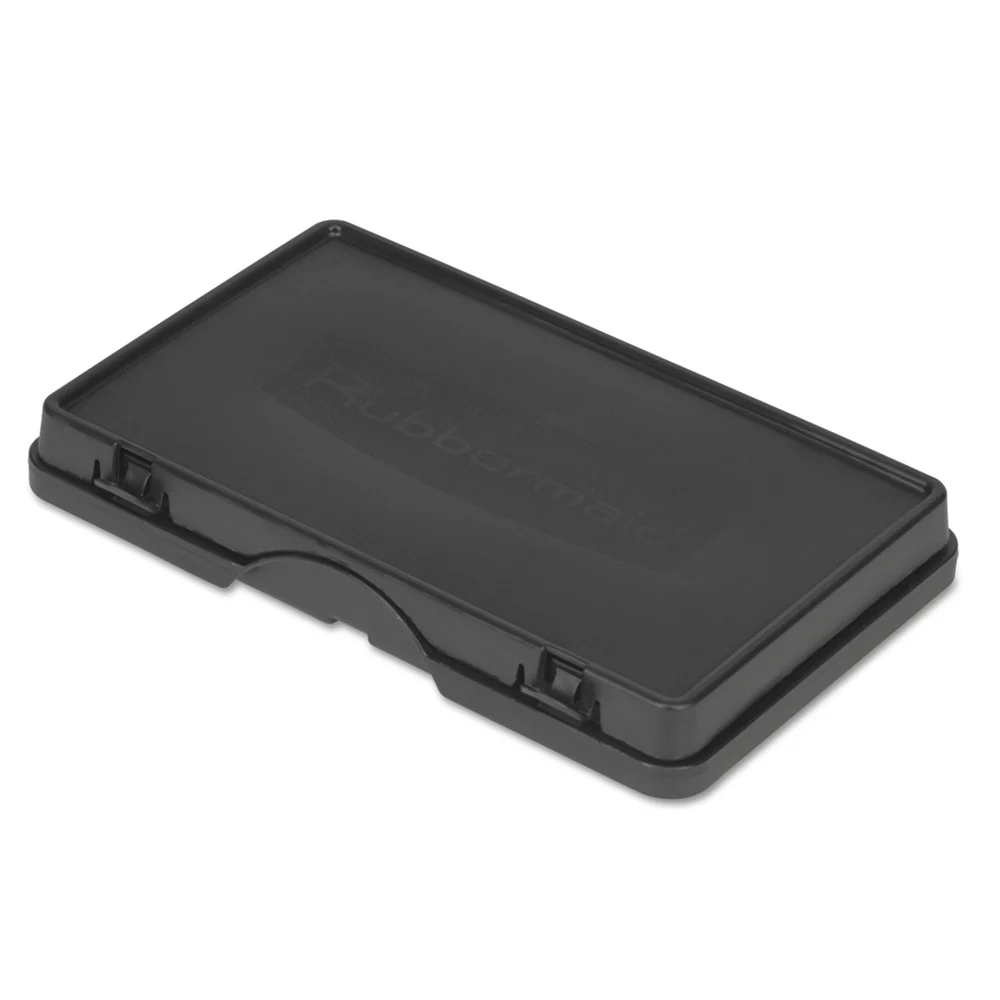 Rubbermaid Commercial Plastic Storage/Trash Compartment Cover - Black