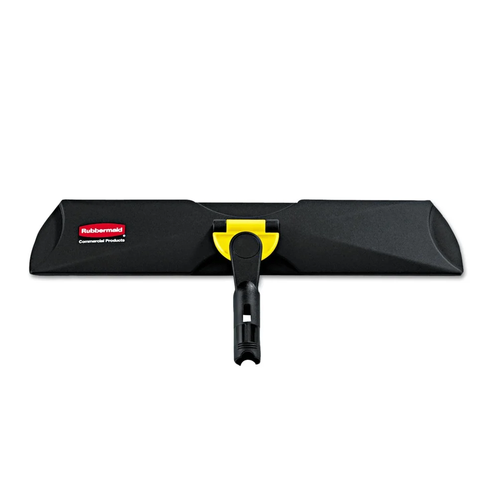 Rubbermaid Commercial HYGEN HYGEN 18 in. Quick Connect Single-Sided Plastic Wet/Dry Mop Frame - Black