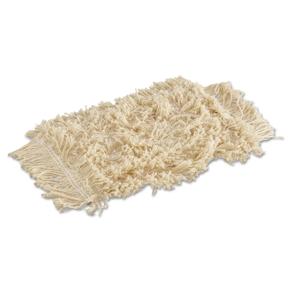 Rubbermaid Commercial 9 in. x 5 in. Wall Washer Cotton Replacement Pads - White