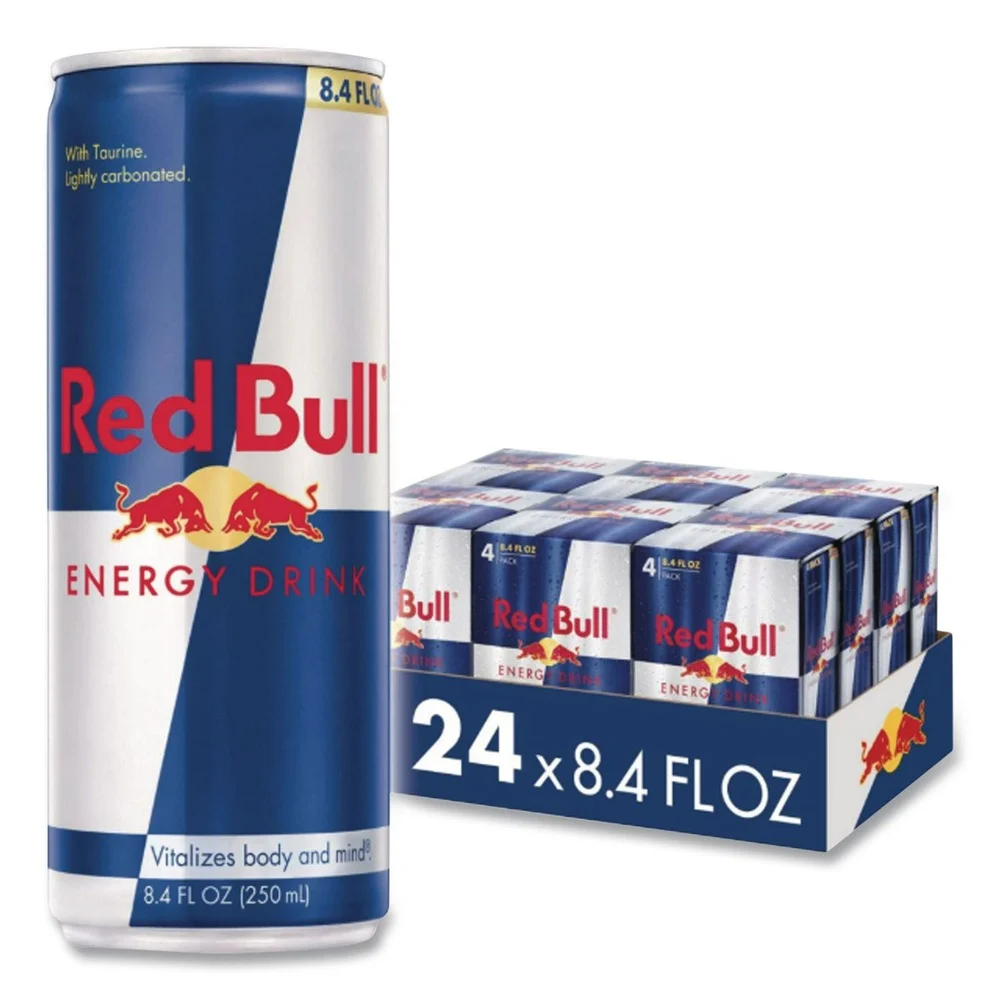 Red Bull 8.4 oz Energy Drink Can - Original Flavor (24/Carton)