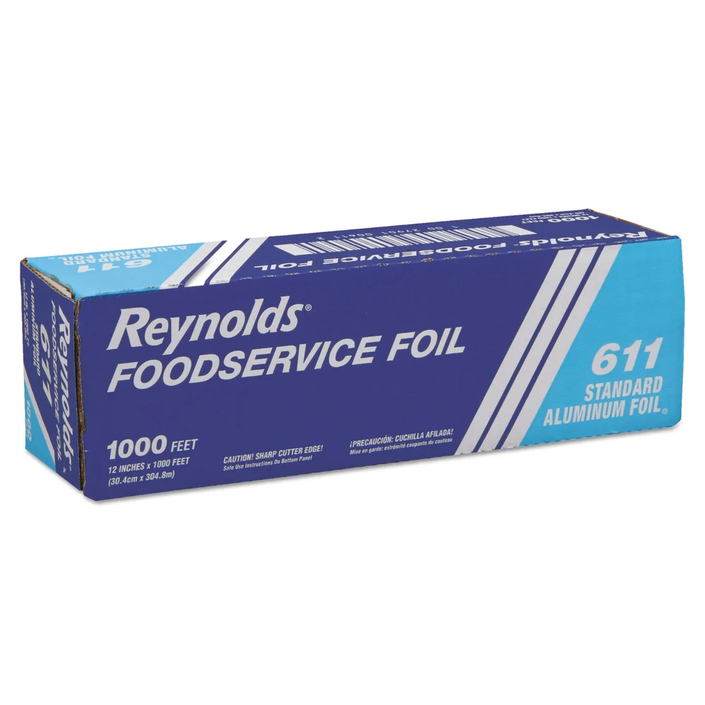 Reynolds Wrap 611M Metro 12 in. x 1,000 ft. Standard Gauge Aluminum Foil Roll (1/Carton)