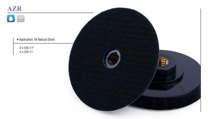 Rigid Backing Pads, Single Layered Flat