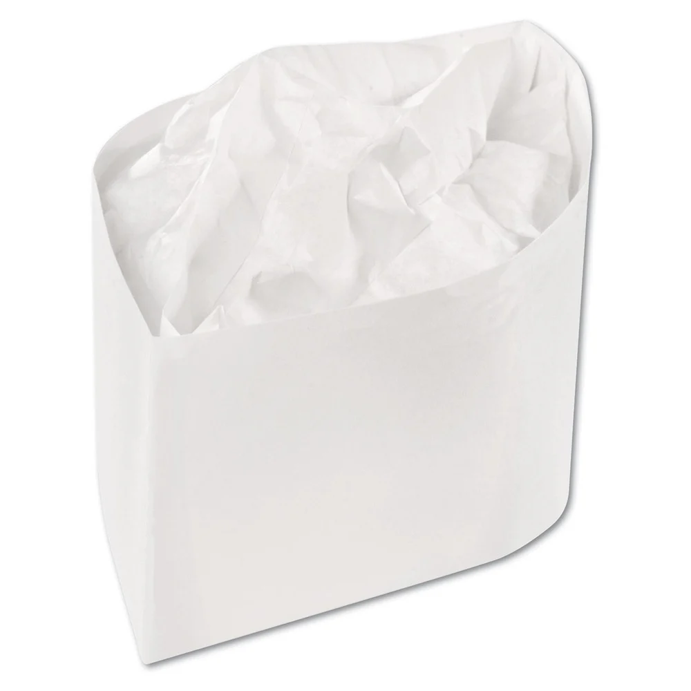 AmerCareRoyal RCC2W One Size Fits All Crepe Paper Adjustable Classy Cap - White (1000/Carton)