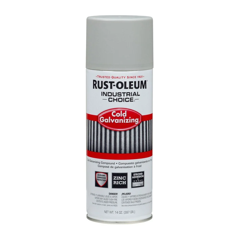 Rust-Oleum Industrial Choice 14 oz Galvanizing Metallic Compound Spray (6/Carton)