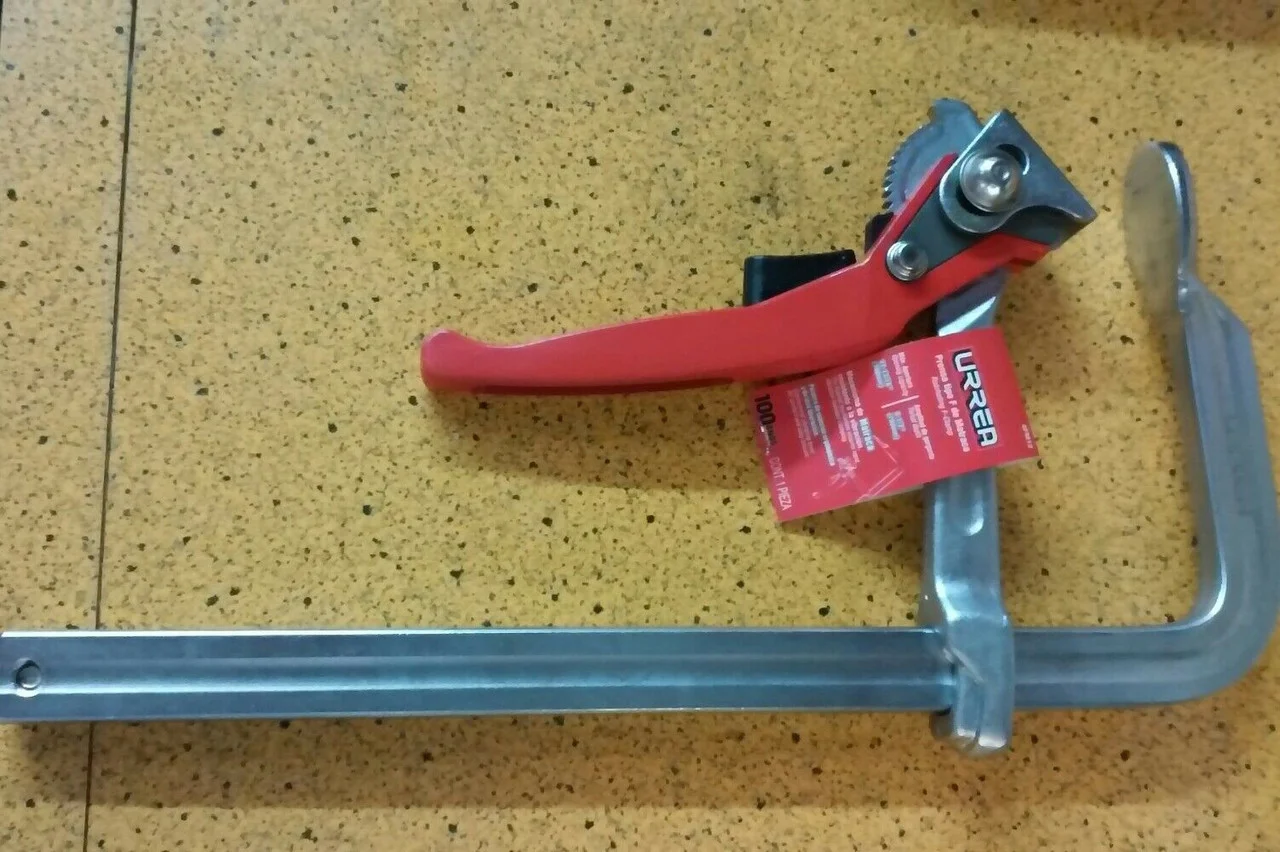 Urrea Maximum Opening 11-1/2 inch F-Clamps With Ratcheting System
