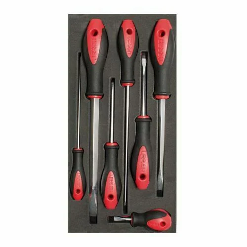 URREA 7 pc BIMATERIAL SCREWDRIVER SETS #CH117