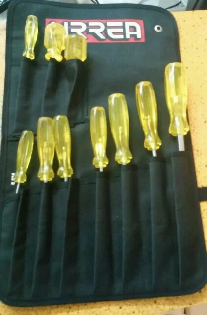 URREA 11 pc Electrician sets with polyester tool pouch #JE11