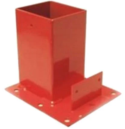 Steel Guardrail Base - Box of 4