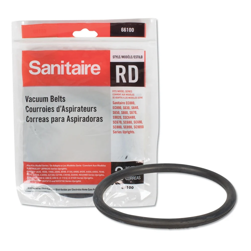Sanitaire RD Style Replacement Belt for Upright Vacuum Cleaner (2/Pack)